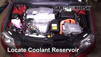 2015 Lexus ES300h 2.5L 4 Cyl. Antigel (Liquide de Refroidissement) Réparer les Fuites